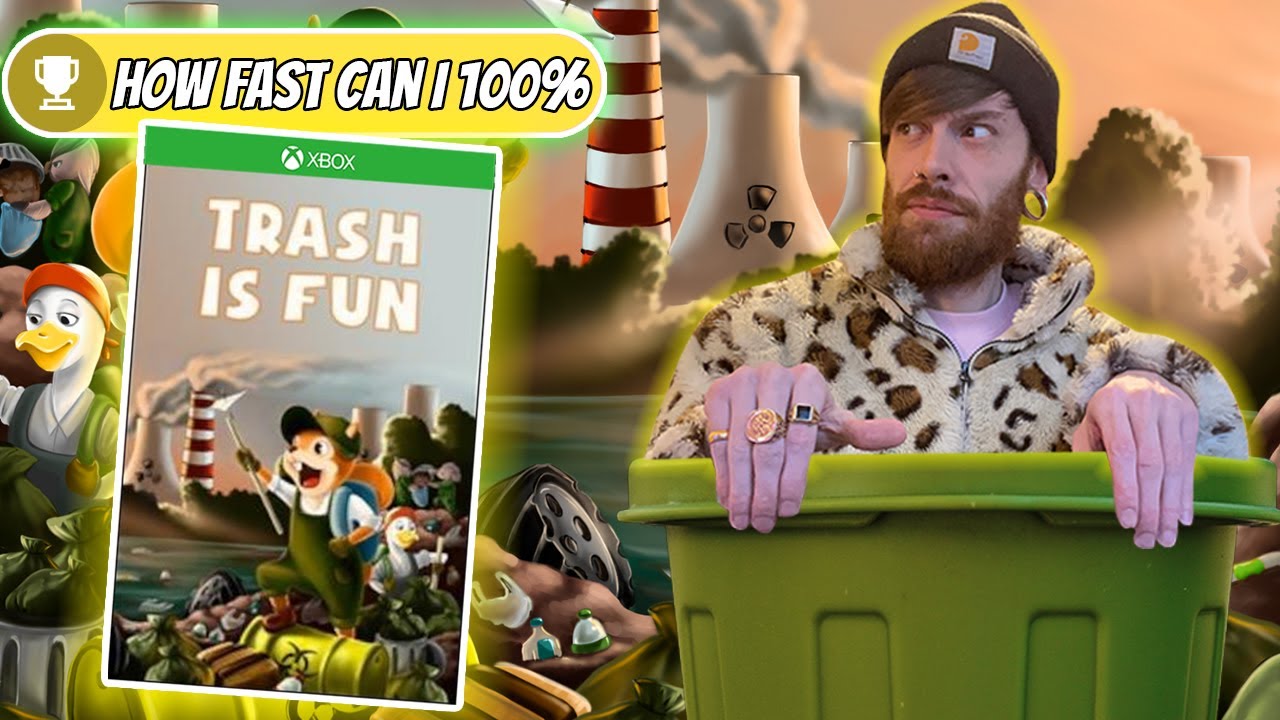 How Fast Can I get 3000 Gamerscore? - Trash is fun 100% Achievement Playthrough