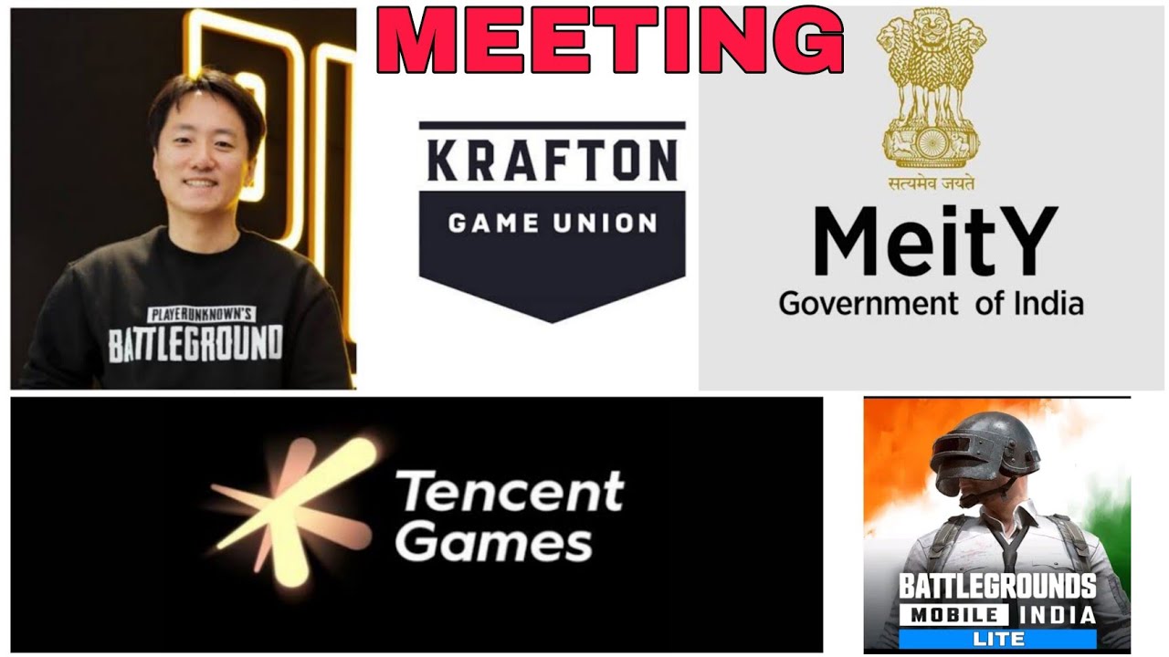 BGMI LITE RELEASE/CONFIRM MEETING TENCENT AND KRAFTON MEIT/PUBG LITE INDIA/BGMI