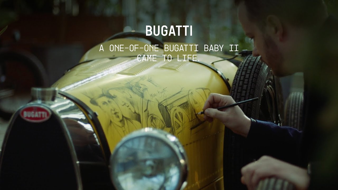 A one-of-one BUGATTI Baby II came to life.​