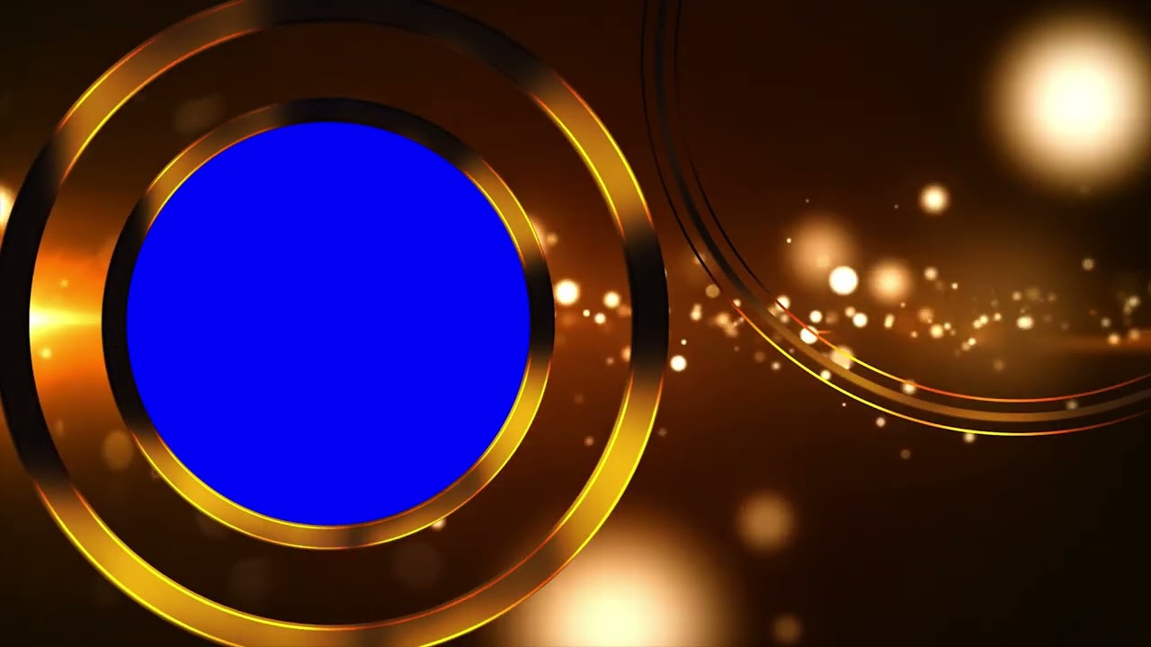 Magical Golden Fairy Style Special Blue Screen Slideshow - 4K Quality (V1) | FREE TO USE | iforEdits