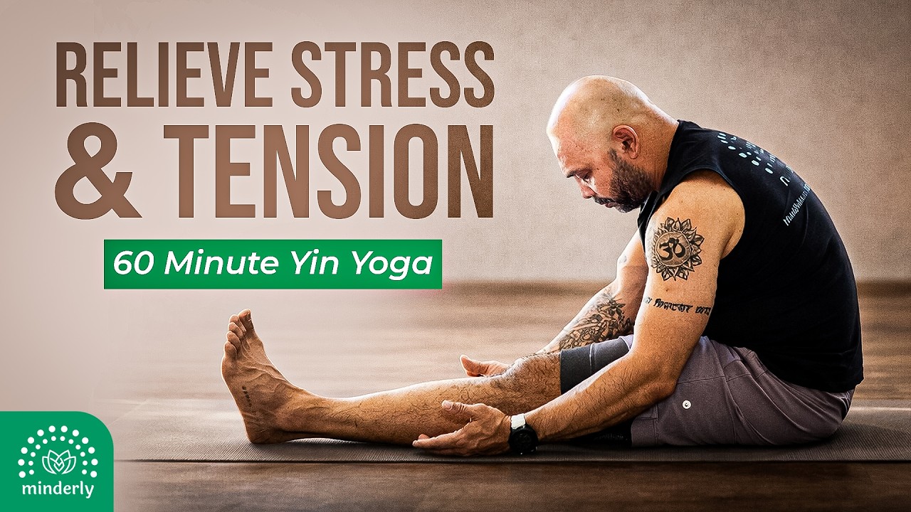 60 Minute Yin Yoga Full Body Stretch | Deep Release for Flexibility & Stress Relief