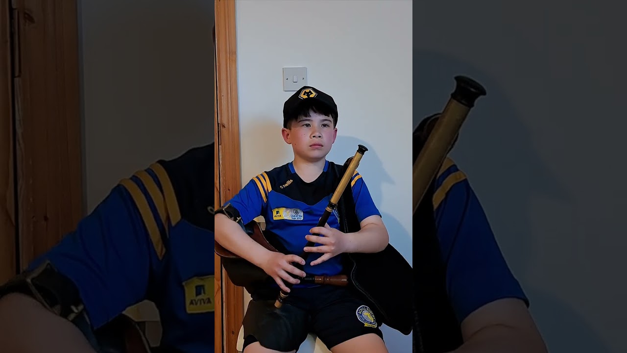 10-Year-Old Plays Aisling Gheal on Uilleann Pipes | Beautiful Irish Slow Air