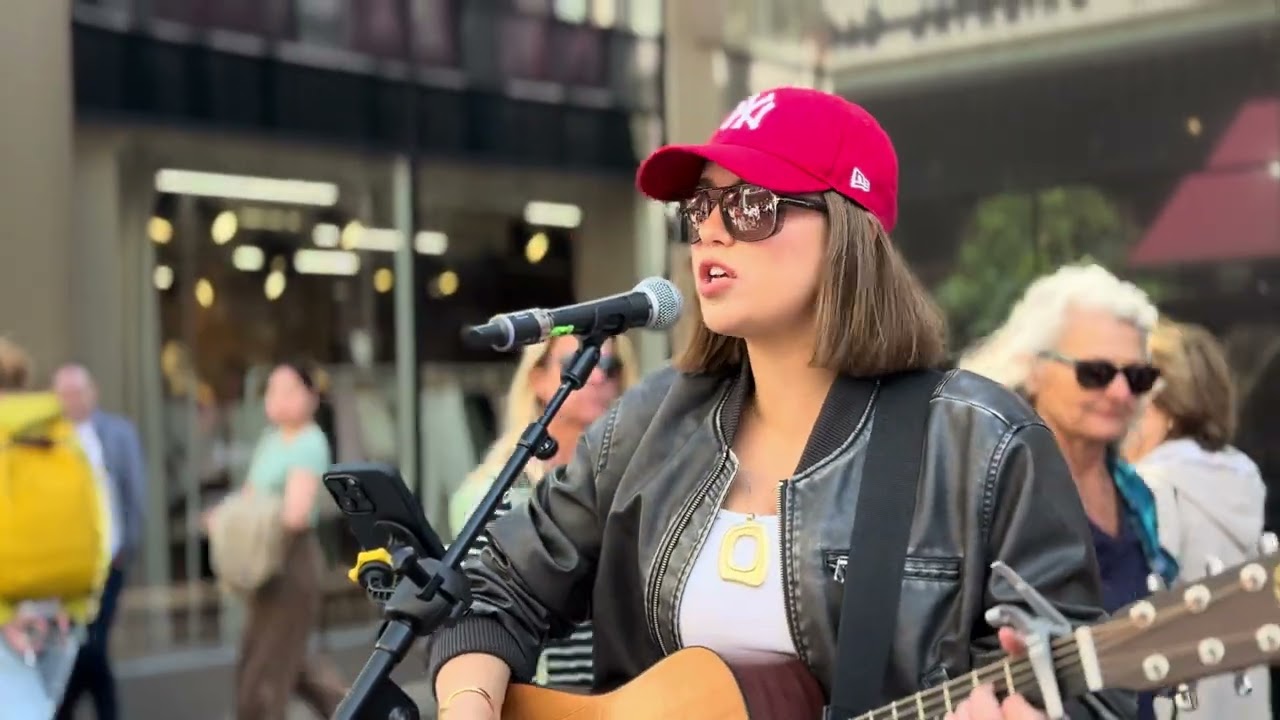 IMAGINE Adele walked past and HEARD this! | Hometown Glory Adele Allie Sherlock Cover