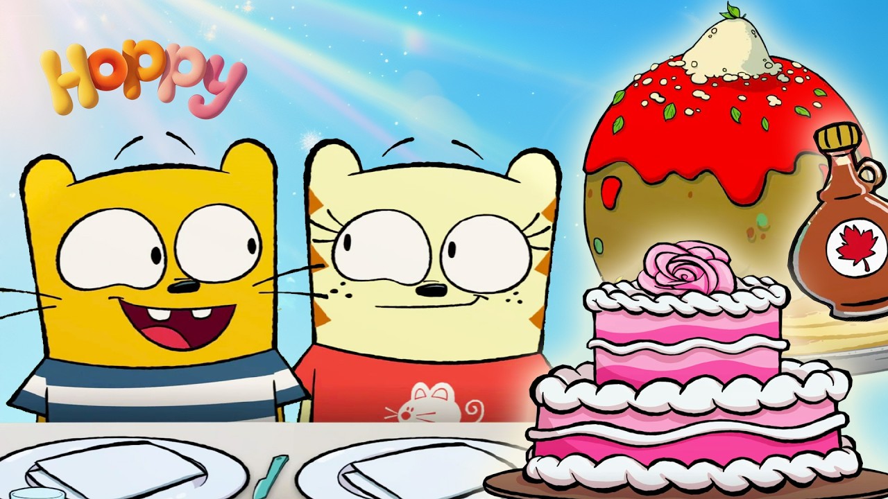 🌎 Ollie & Moon’s Yummy World Tour! 🥞🍜