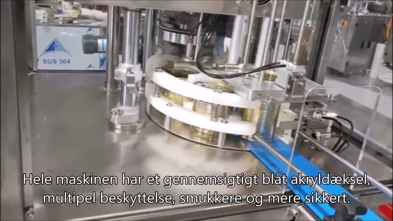 Fuldautomatisk d&aring;ses&oslash;mmemaskine til d&aring;se,granulat kaffe d&aring;se s&oslash;m,jaggery pulvermetal d&aring;seforsegler