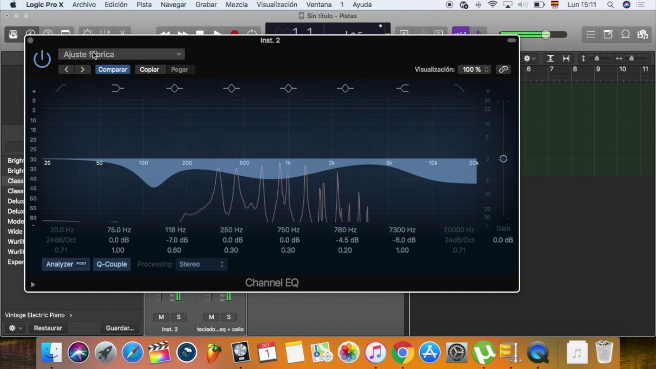 Logic Pro x - Pila De Pistas (Track Stack)