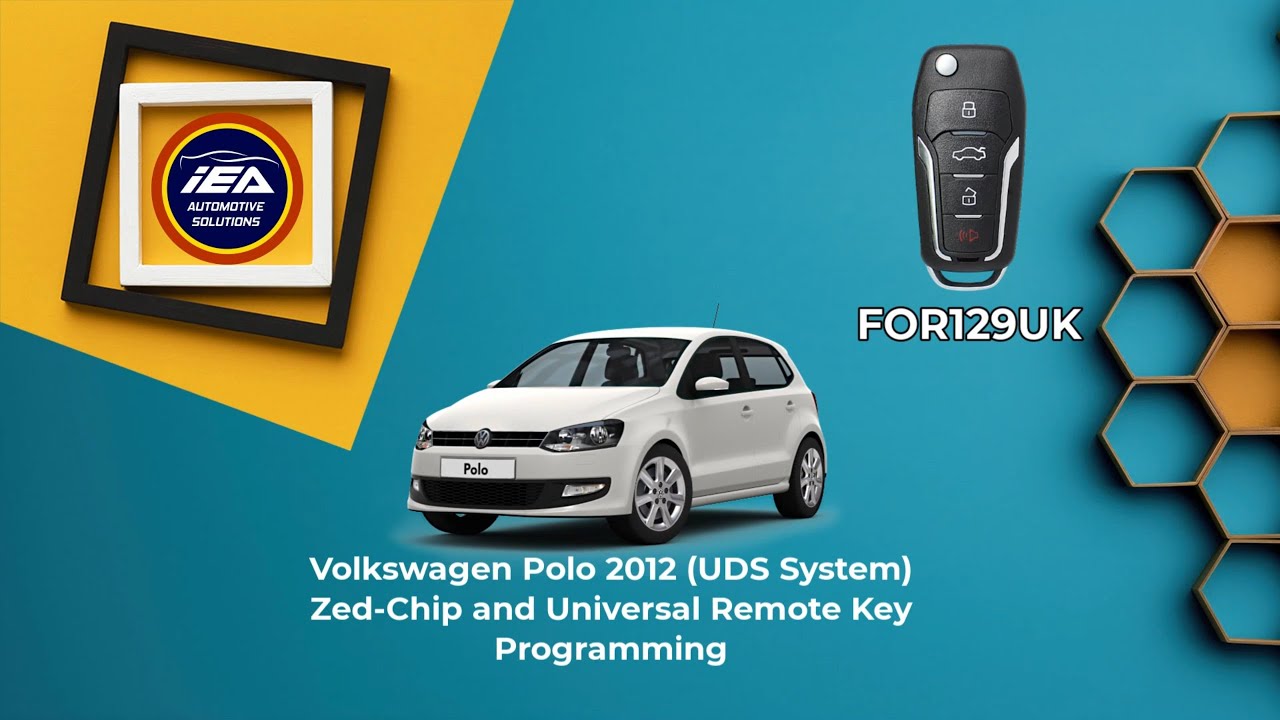 Volkswagen POLO 2012 UDS System Zed-Chip i programowanie kluczyka uniwersalnego