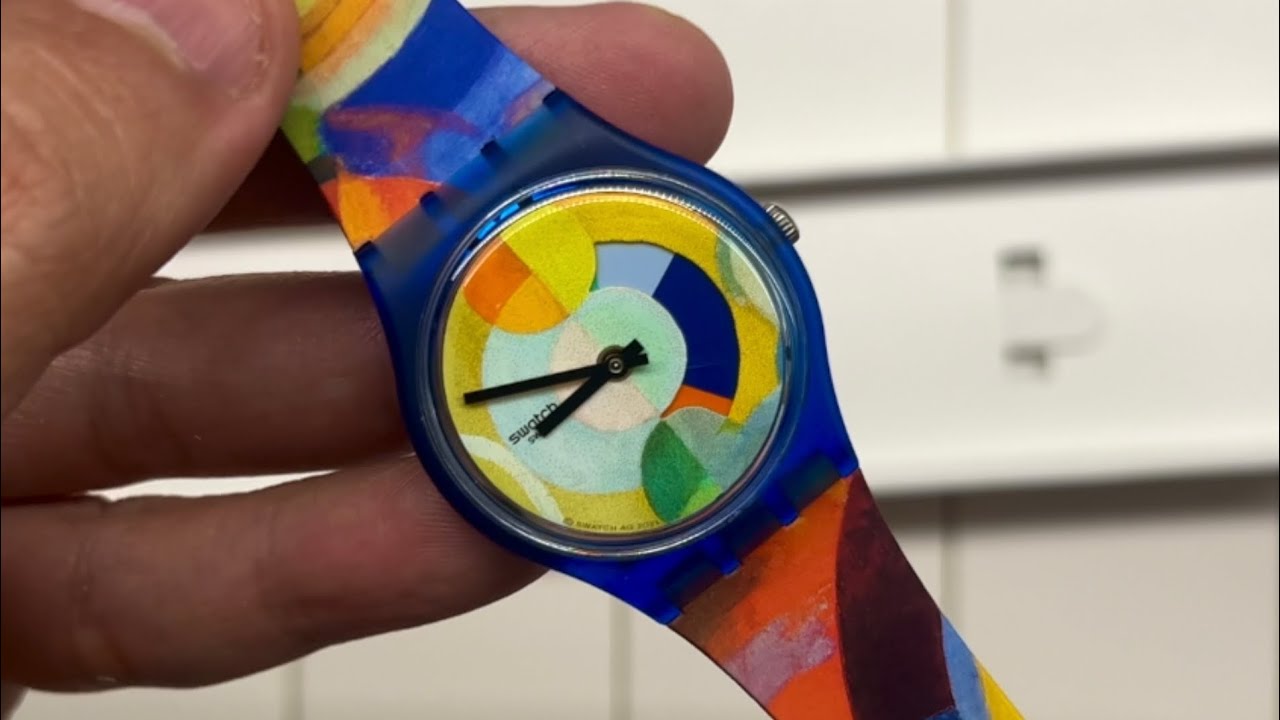 A Few Fair Watches - Swatch X Centre Pompidou Carousel by Robert Delaunay