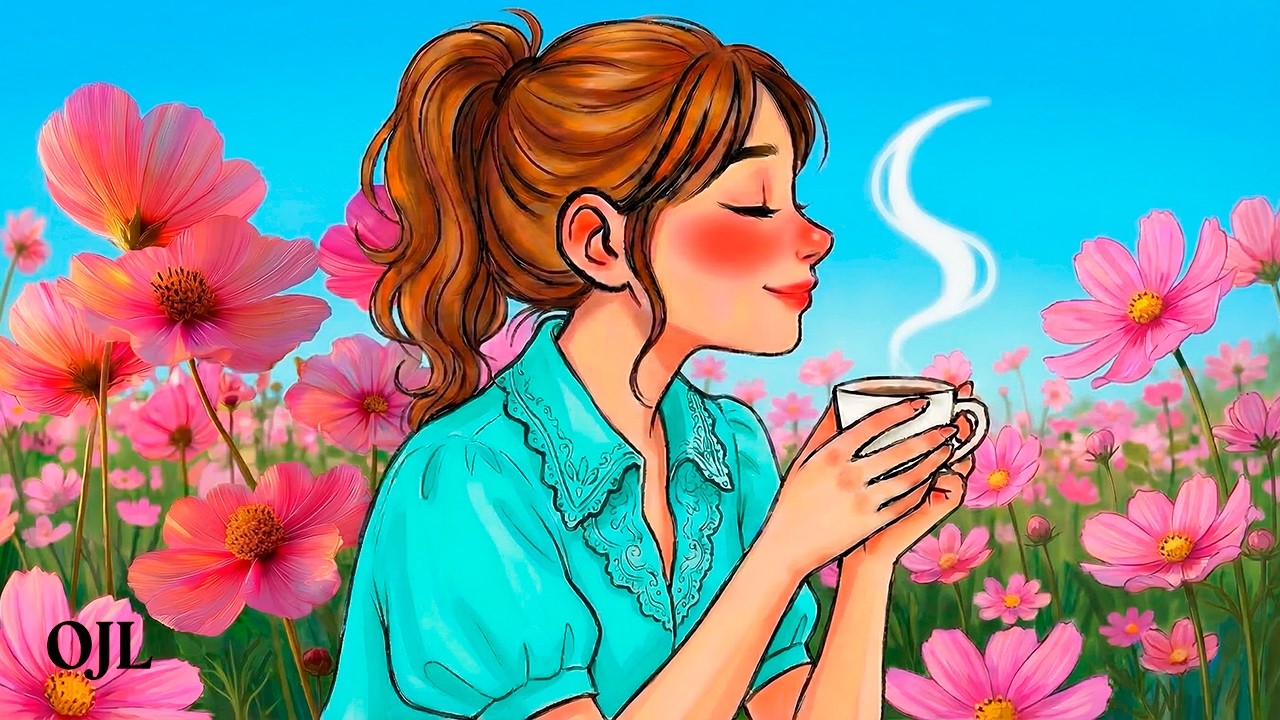 French Vintage Jazz Paris Café ☕ Spring Jazz Playlist | Cozy Relaxing Background Music