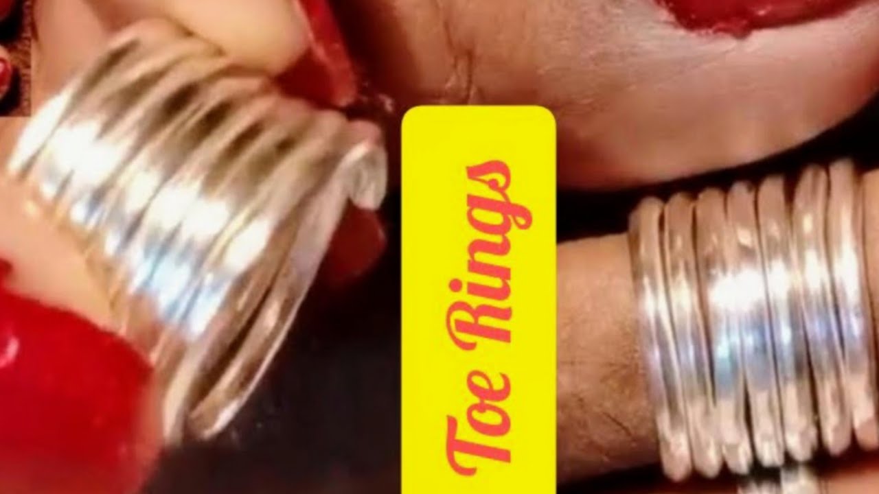 One pair spring type and Bridal toe rings designs, importance of toerings, #viral #shorts