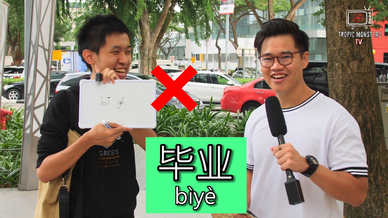 Chinese Writing Test (In Singapore!) | Can you get em all?