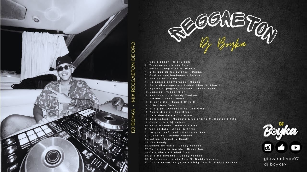 MIX REGGAETON DE ORO 2K24  -  DJ BOYKA