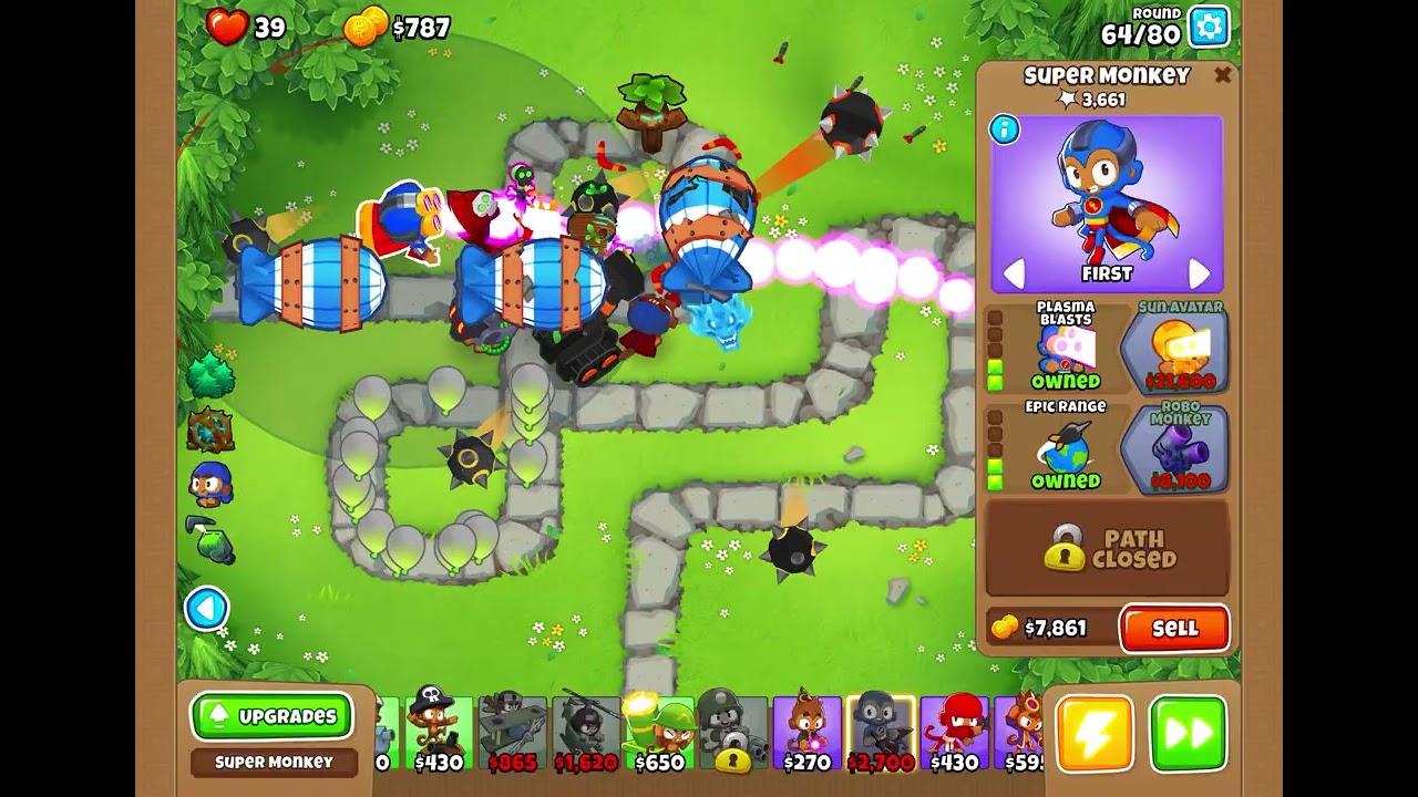First time play btd6