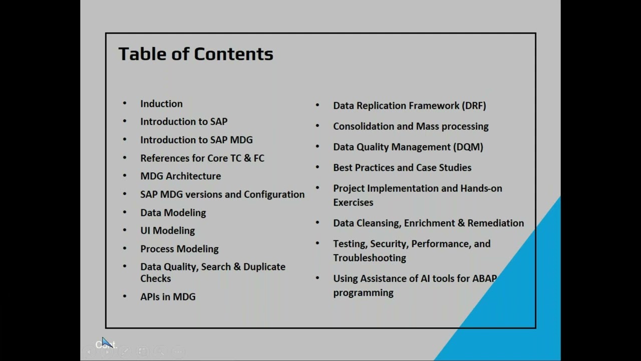 SAP MDG Online Training | Live Classes by Mr. Kumar | GreenByte Technologies