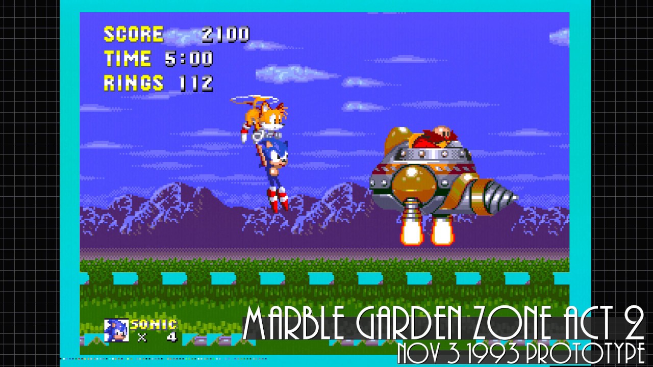 Marble Garden Zone Act 2 - Sonic 3 (Nov 3 1993 Prototype)