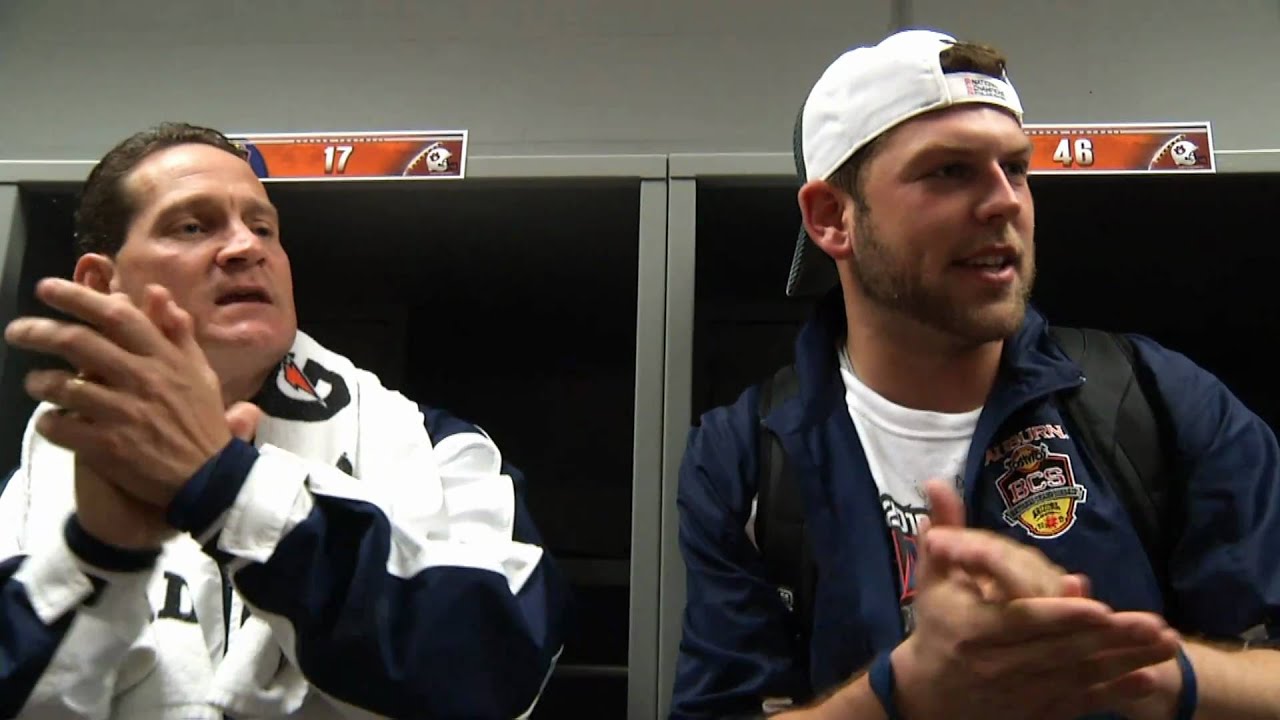 AU Football: Every Day... National Championship Post Game Locker Room Speech and Celebration
