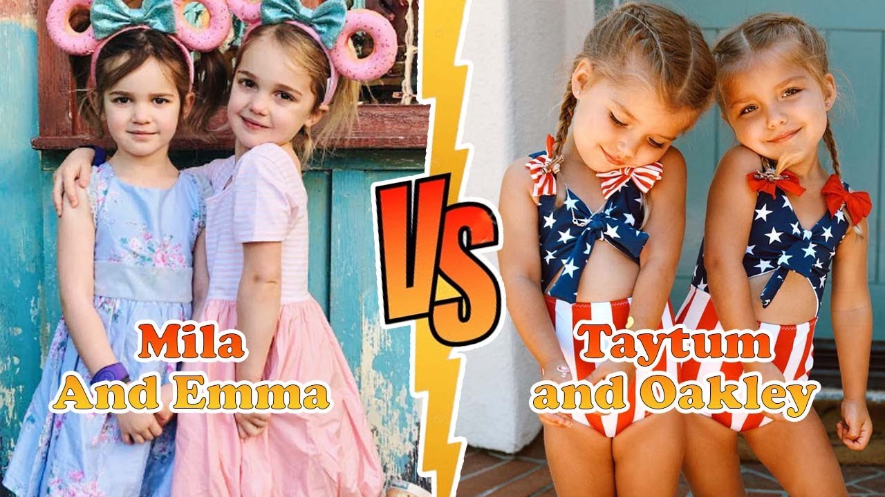 Mila And Emma Stauffer Vs Taytum and Oakley Fisher Transformation 👑 New Stars From Baby To 2023