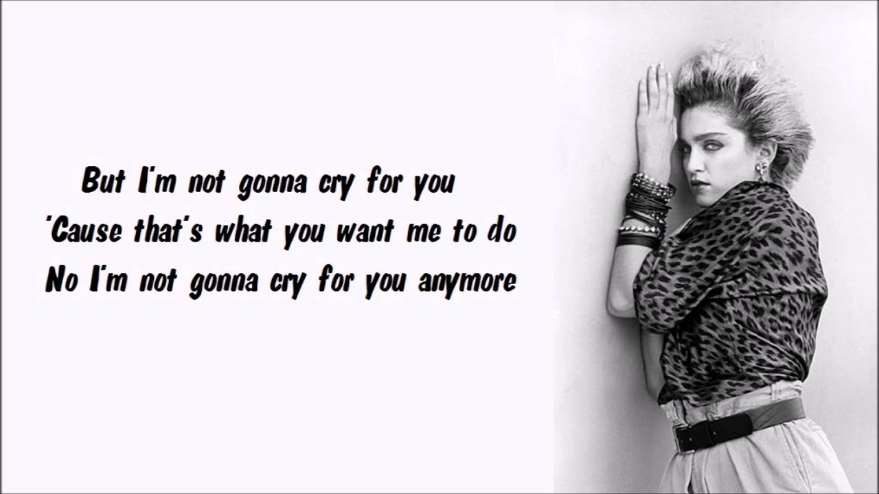 Madonna - I Know It Karaoke / Instrumental with lyrics on screen