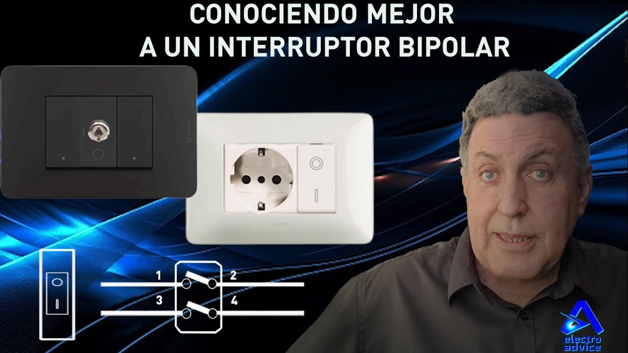 Conociendo mejor a un interruptor bipolar y su utilidad como comandos en circuitos de iluminación.