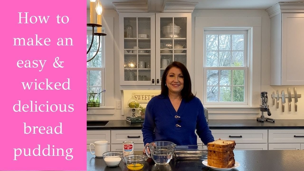 This is the best  bread pudding recipe, if you ask me, and so easy to make