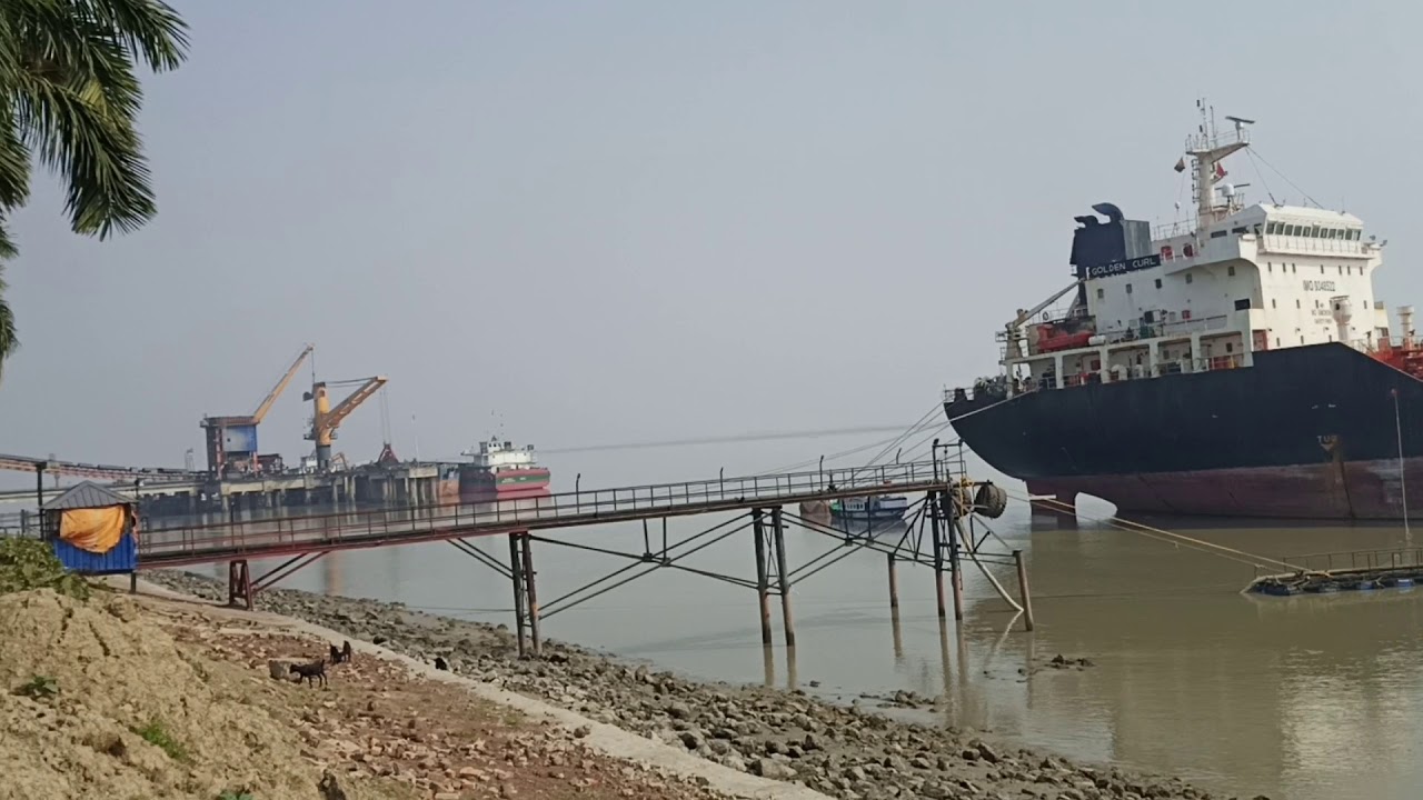 Haldia port || oil career ship