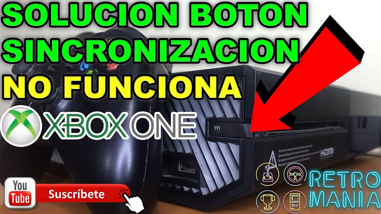 SOLUCION BOTON SINCRONIZACION NO FUNCIONA XBOX ONE