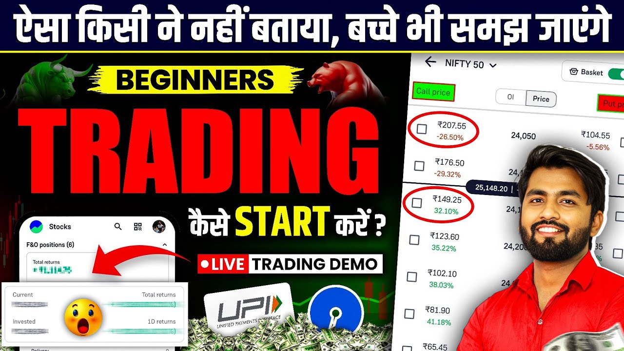 Trading Kaise Sikhe (Step By Step) | Trading Kaise Kare In Hindi | Trading For Beginners