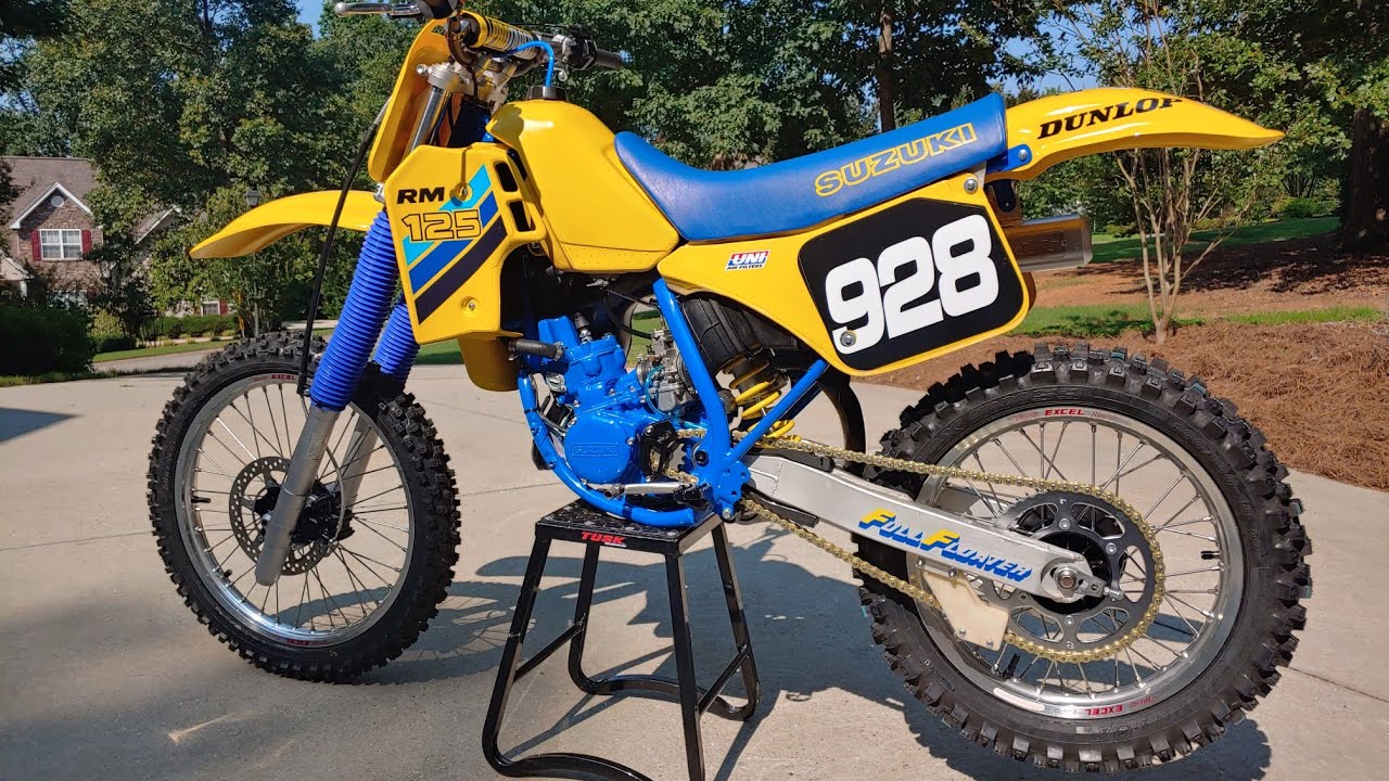 1986 Suzuki RM125 Restoration Complete