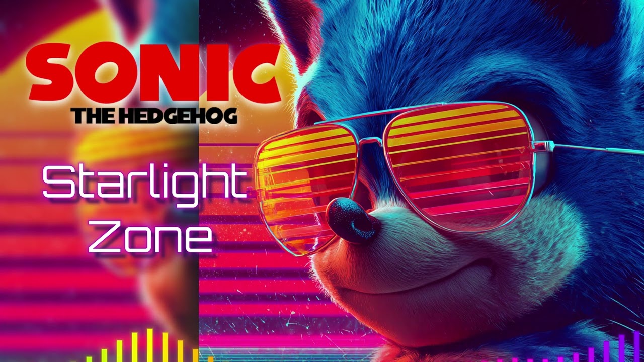 Sonic the Hedgehog ~ Starlight Zone ~ OST 80s Synthwave ~ Electro Pop Version ~ Megadrive ~