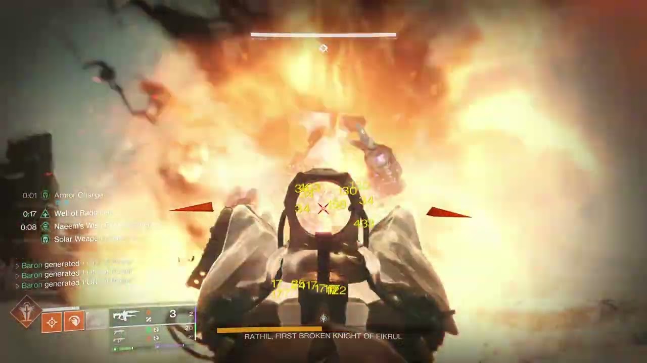Solo 1 Phase Warlord Ruin 1st Boss with 1K Voices and Dawn Chorus