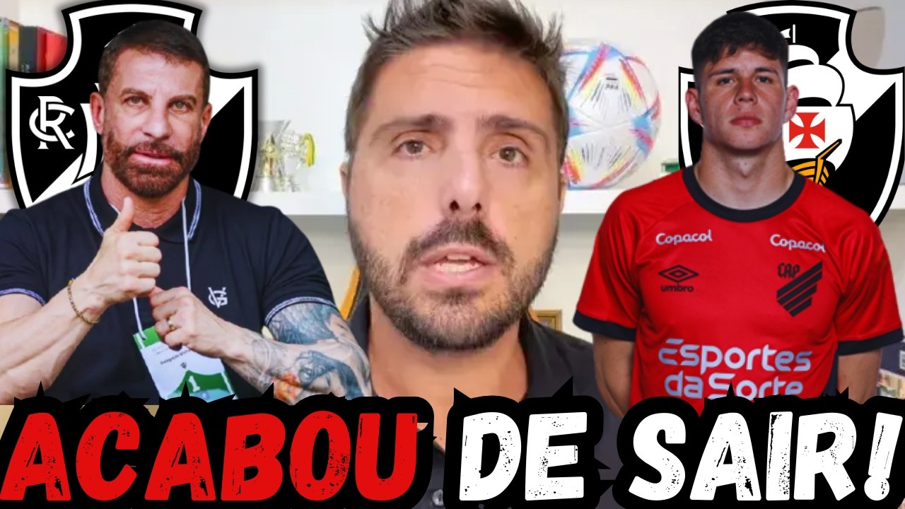 🚨URGENTE🚨DEU OK! VASCO ACERTA CONTRATAÇÃO DE GRANDE INPACTO NESSA QUINTA.