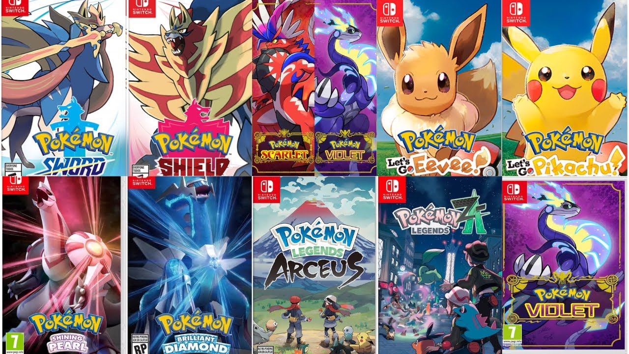 TOP  Melhores Jogos DE POKEMON para Nintendo Switch em 2026