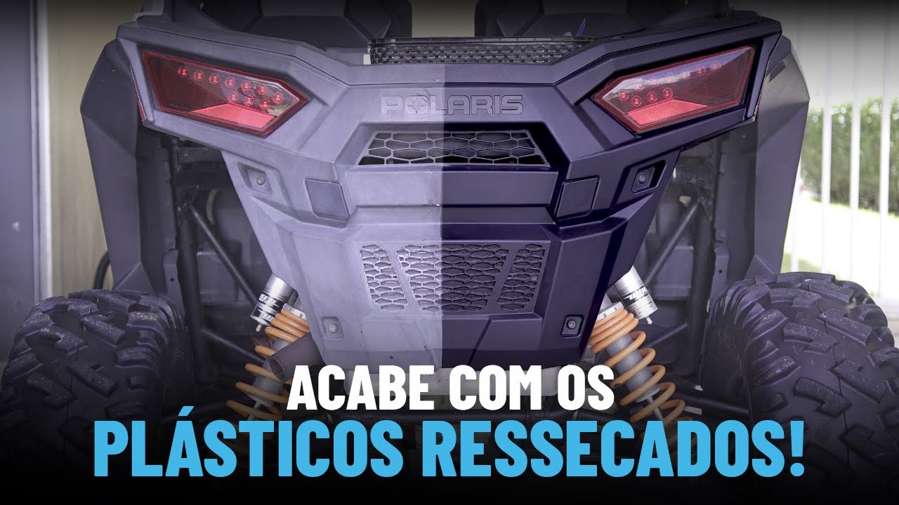 COMO RESTAURAR PLÁSTICOS COM VONIXX │PARA-CHOQUE RESSECADO
