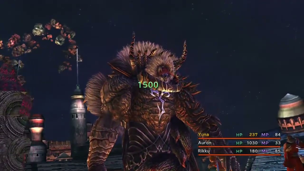 Final Fantasy X NSGNSNCNONENNENBB - Braska's Final Aeon Fight