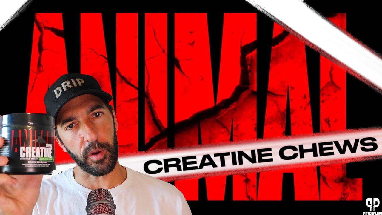 Animal Creatine Chews: New Green Apple Flavor!
