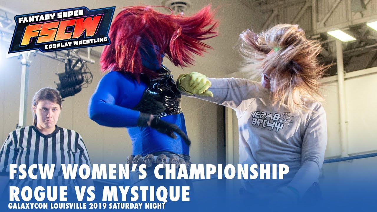 FSCW Wrestling - Rogue (Kris Statlander) VS Mystique (Kimber Lee) [FULL MATCH]