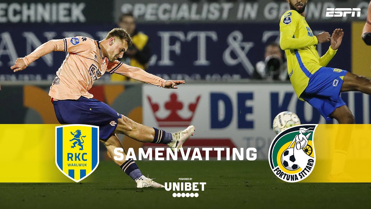 SIERHUIS met een GEWELDIG AFSTANDSCHOT in de LAATSTE MINUTEN 🤯⚽ | Samenvatting RKC - Fortuna Sittard