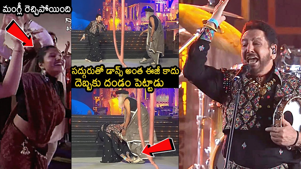 Punjabi Singer Gurdas Maan Excellent Live Singing Performance @ Sadhguru Mahashivratri 2024