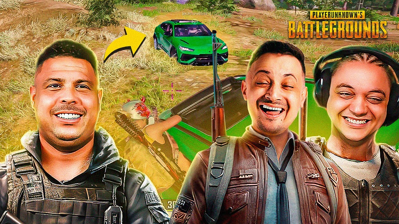 DILERA ENCONTRA O RONALDO FENÔMENO NO PUBG! @SkipNhO