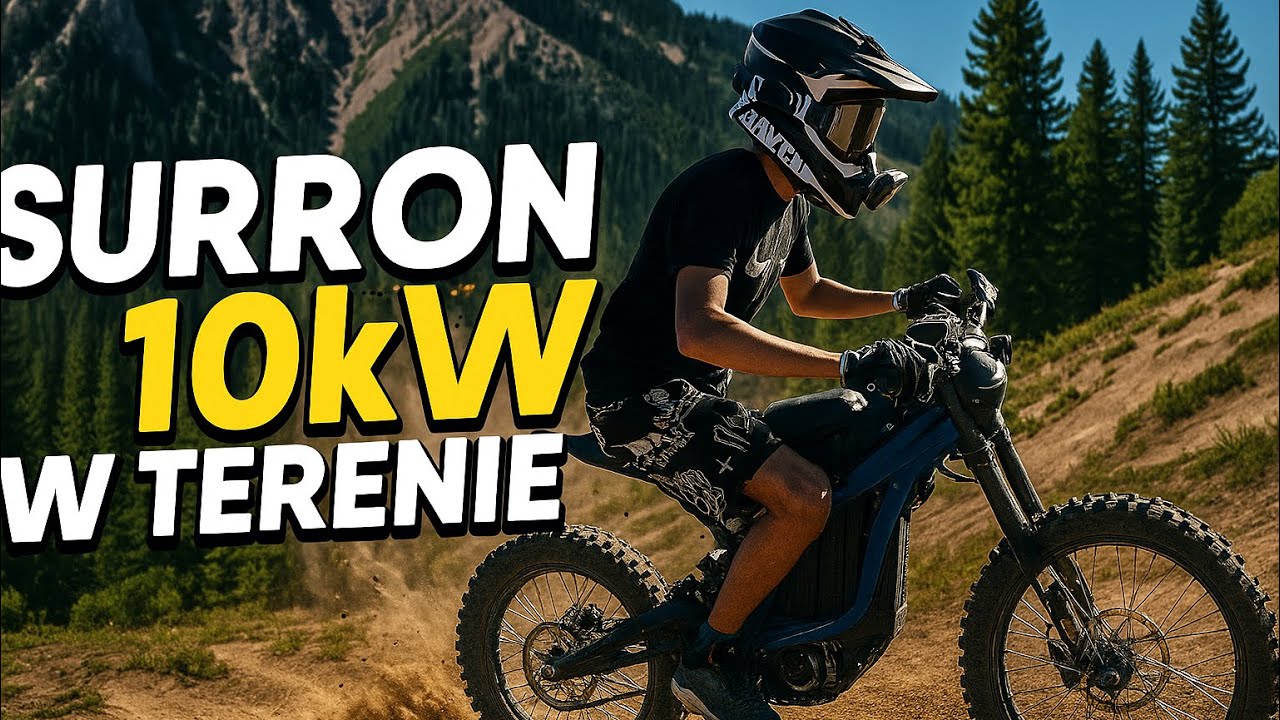 Jak radzi sobie Surron 10kW🔋w Terenie i na Podjazdach?⛰️Reakcja na tani i jakościowy upgrade🤯