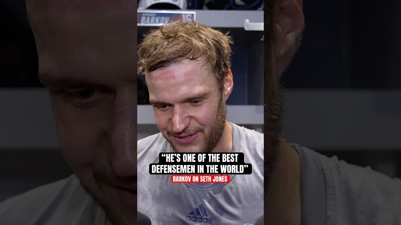 Barky with some kind words for new Panther Seth Jones 🗣️