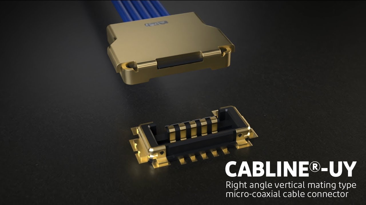 CABLINE®-UY: Compact, low-profile design for high-speed transmission