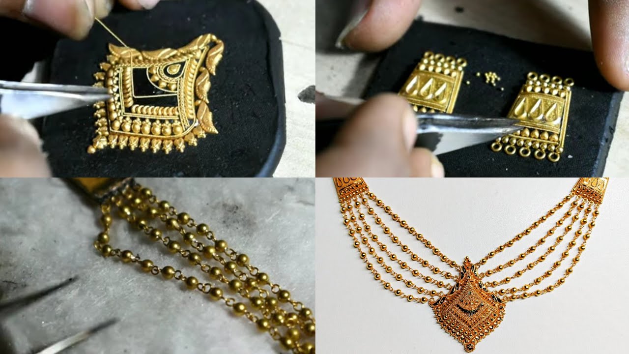 Gold Necklace Making | 24K Pure Gold | how to make gold Necklace - Gold Smith Jack