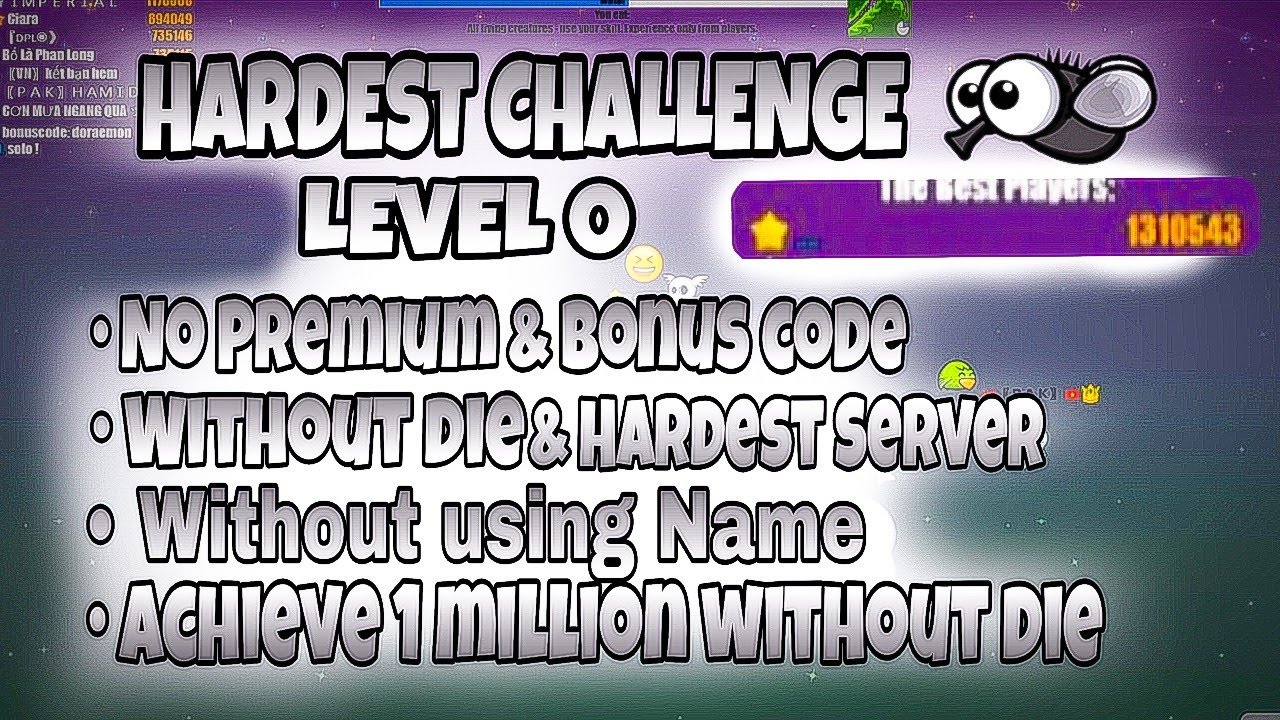 0 LEVEL HARDEST CHALLENGE with 1.5million score 😱 in Evoworld.io