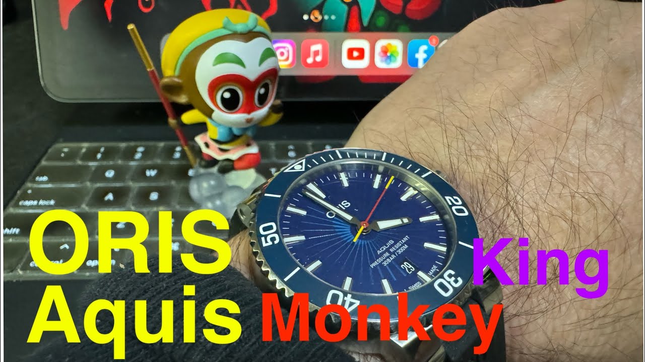 Oris Aquis  Unboxing  41.5mm Sun Wu Kong   aka Monkey King  01 733 7766 4185