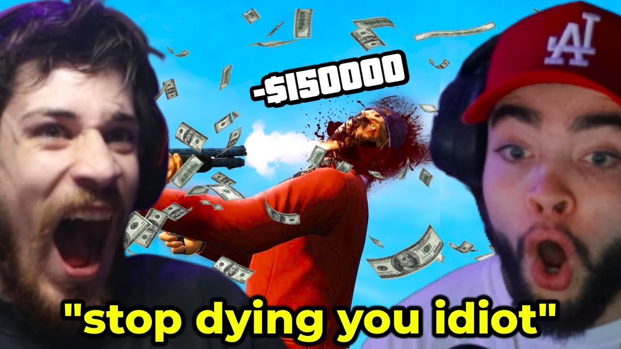 The World’s Dumbest Casino Heist Crew (GTA 5)