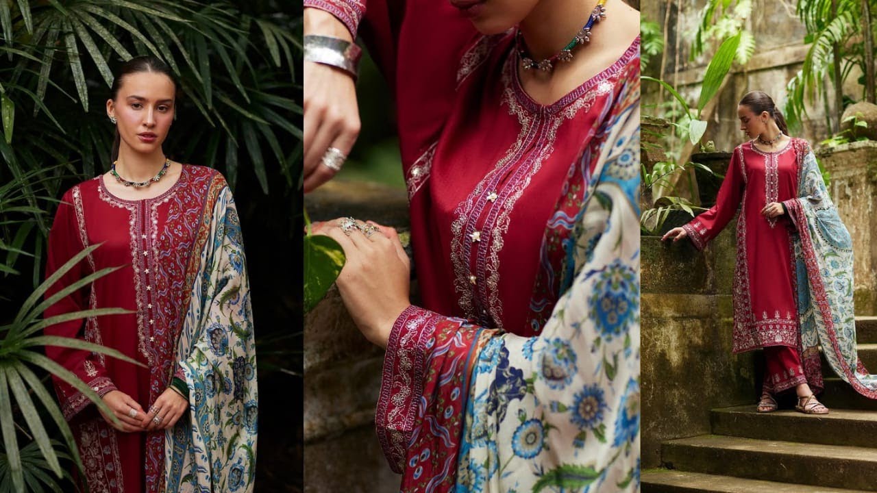 SAPPHIRE J. SUMMER LAWN PRINTED EMBROIDERED 2PC 3PC UPTO 50 OFF