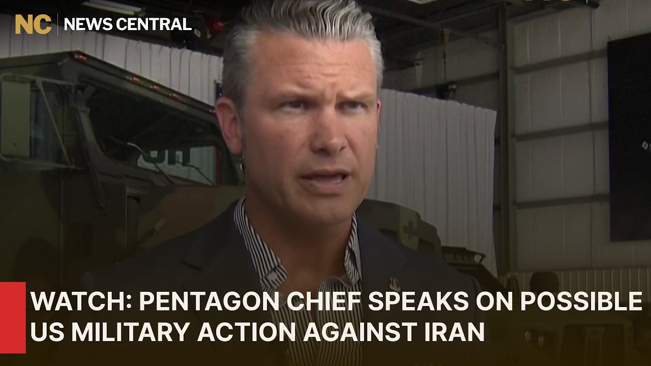 MAJOR WARNING: US Defense Chief Says Iran Could Face Strikes Around Strait of Hormuz | AC1W