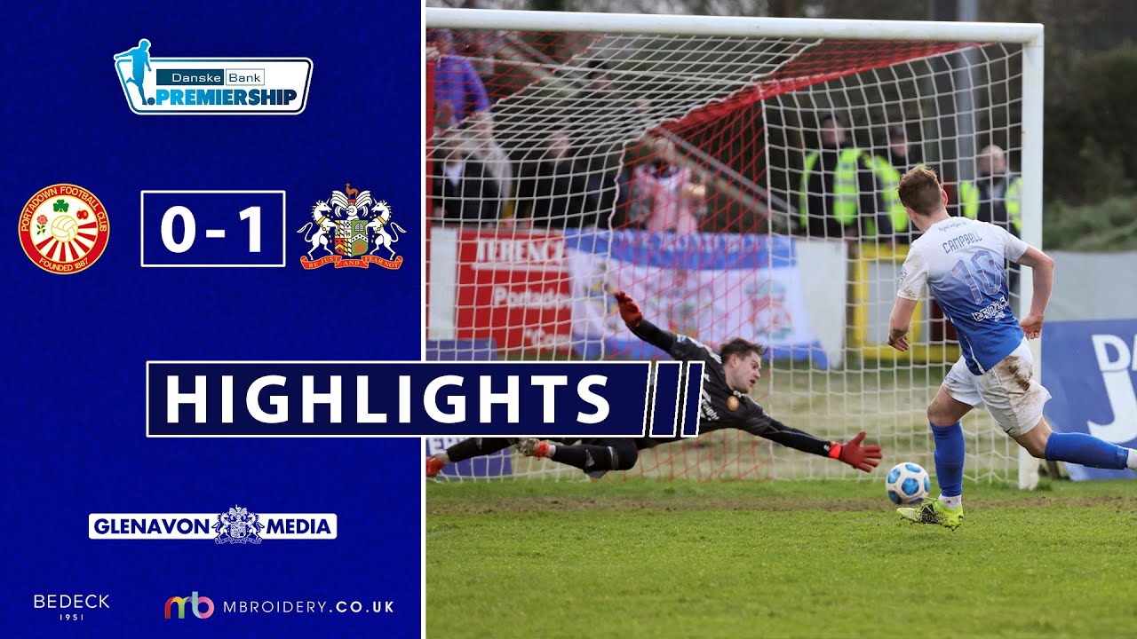 HIGHLIGHTS - Portadown 0-1 Glenavon