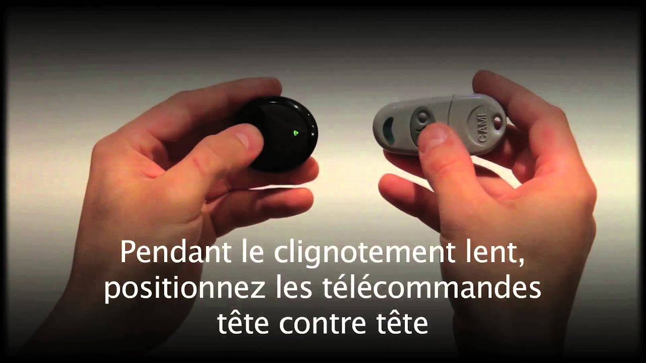 T&eacute;l&eacute;commande Portail Universelle URCMF Notice de Programmation